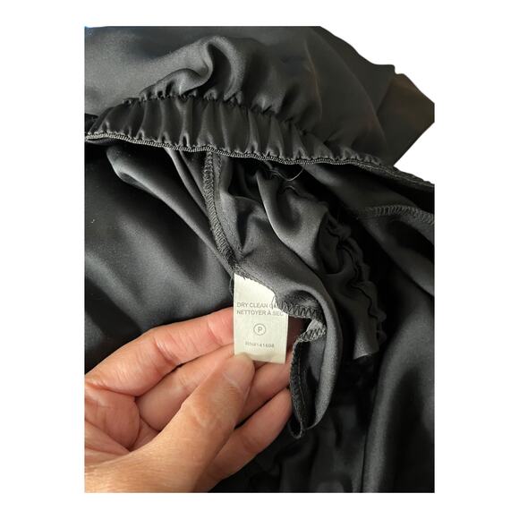 Ramy Brook Jumpsuit Dorothy draped waist black size Medium M - Picture 7 of 8